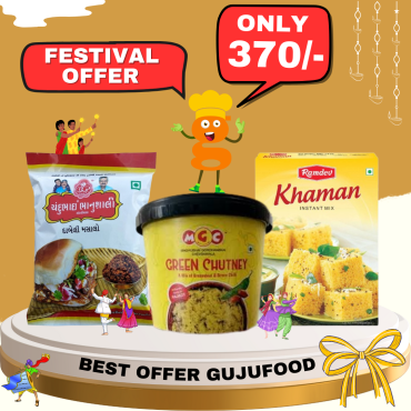 festival combo at 370 with rajkot famous chutney