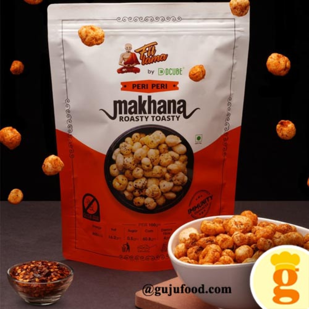  Roasted Makhana Peri Peri Flavor, 95 gm.