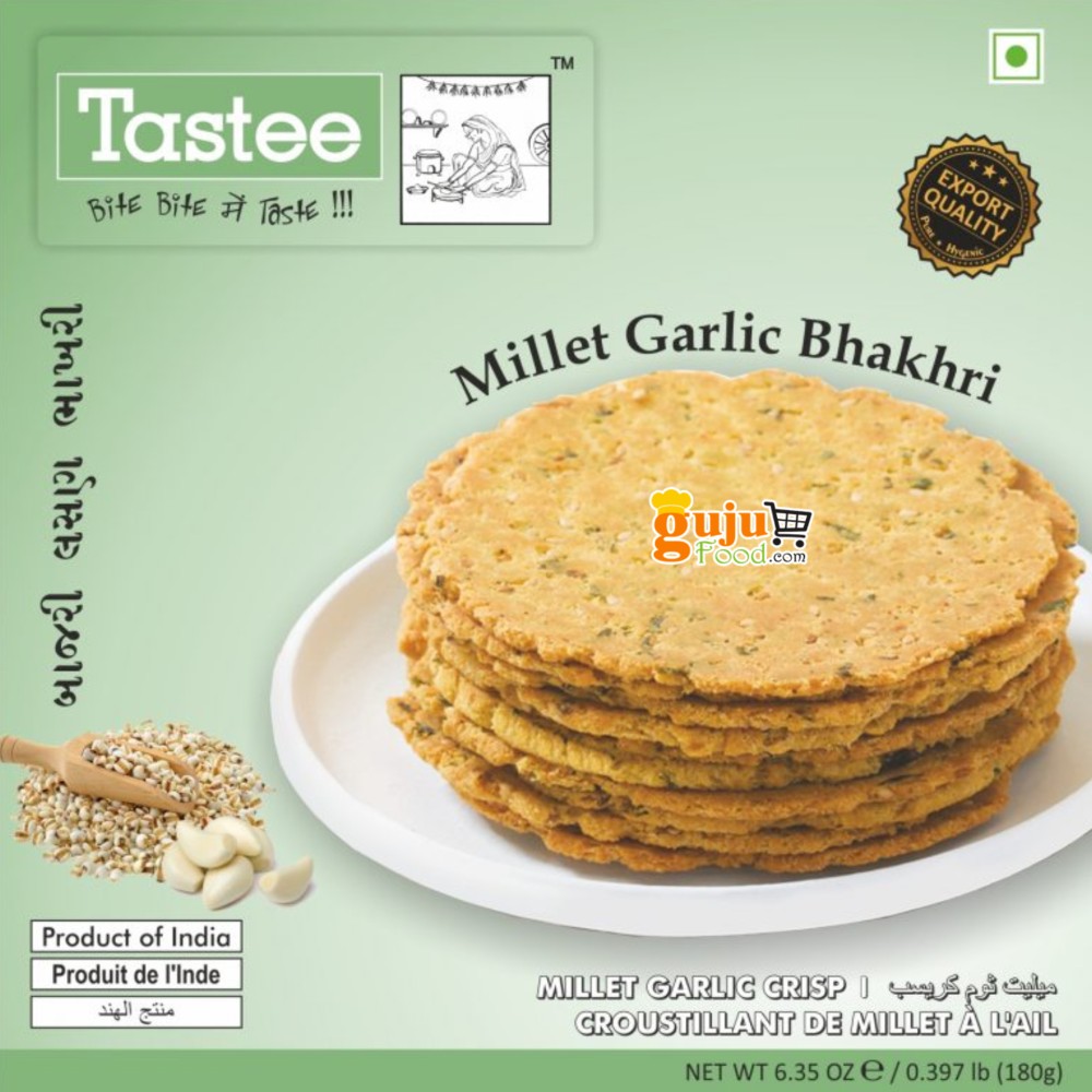 Tastee Millet Garlic Bhakhri 360gm